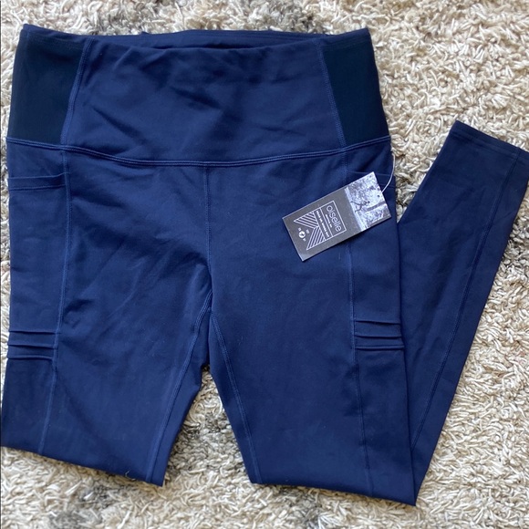 oiselle Pants - NWT Oiselle Pocket Jogger Tights Ink Blue